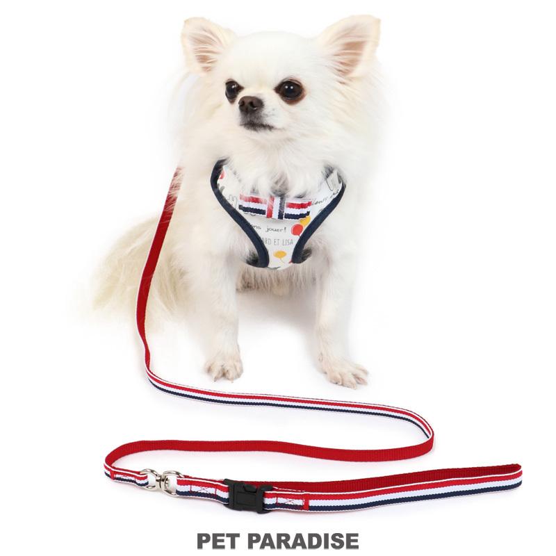 犬 ハーネス リード 小型犬 ｓ リード付き 一体型 ブランド おしゃれ リードハーネス 簡単装着 猫 リサとガスパール 風船柄 ハーネス リード ハーネスリード