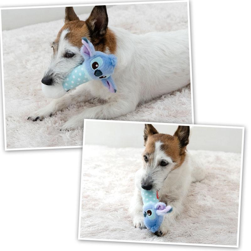 Disney（ディズニー） スティッチ 犬 おもちゃ ぬいぐるみ ダンベル
