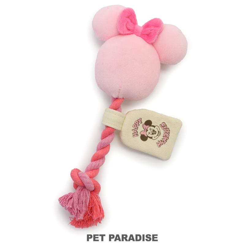 Disney（ディズニー） ミニーマウス 犬 おもちゃ 風船 ロープ トイ
