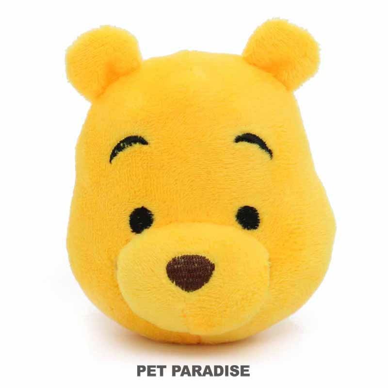 犬 おもちゃ おうち遊び ぬいぐるみ ペットパラダイス ディズニーくまのプーさん 顔おもちゃ 音が鳴る ペットおもちゃ ペットトイ ペット用 ペットパラダイス 通販 Paypayモール