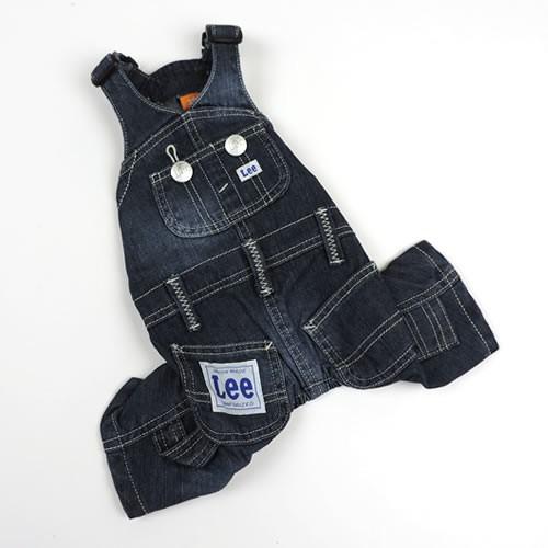 犬服 犬 服 秋 ｌｅｅ デニムオーバーオール ｓｍ 中型犬 全開 ペットパラダイス 通販 Paypayモール