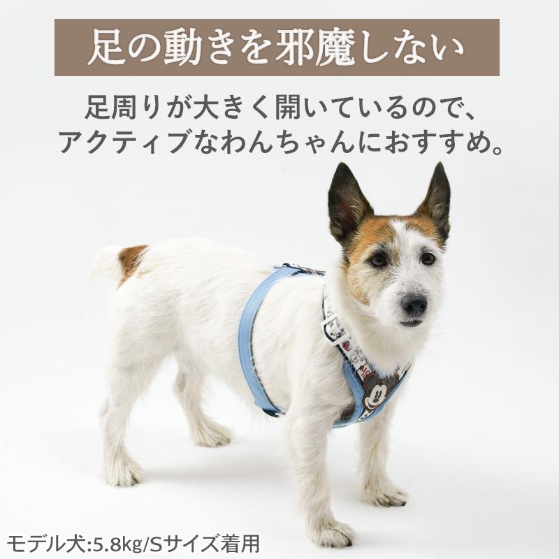 Disney（ディズニー） P5倍 ミッキーマウス 犬 ハーネス アクティブ
