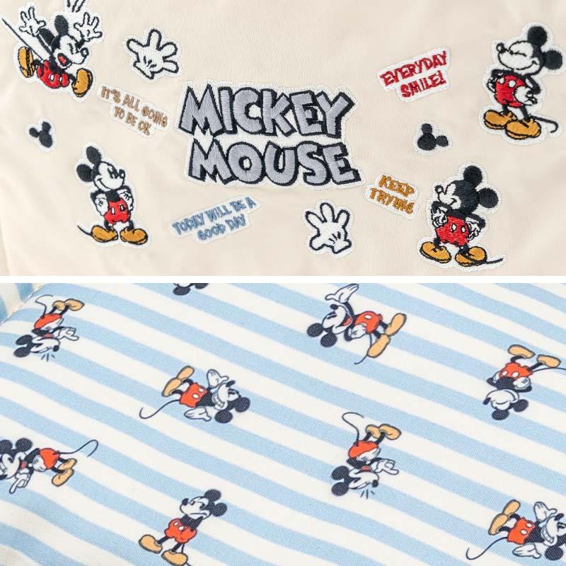 Disney（ディズニー） ミッキーマウス 犬 キャリーバッグ 刺繍 