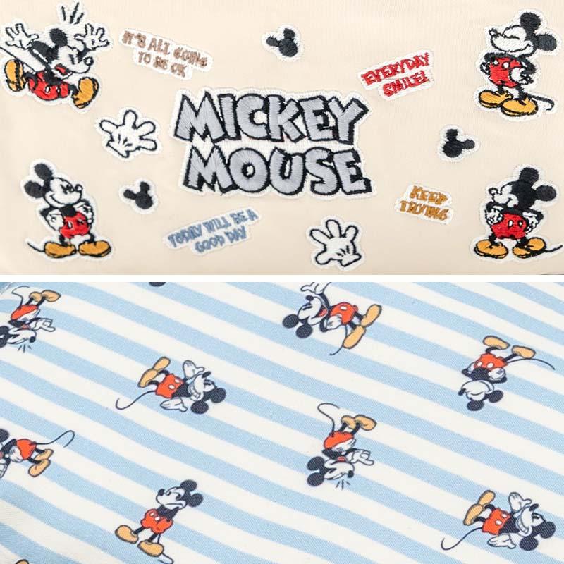 Disney（ディズニー） P5倍 ミッキーマウス 犬 キャリーバッグ 刺繍