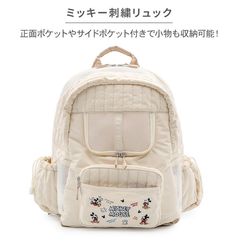 Disney（ディズニー） ミッキーマウス 犬 キャリーバッグ 刺繍