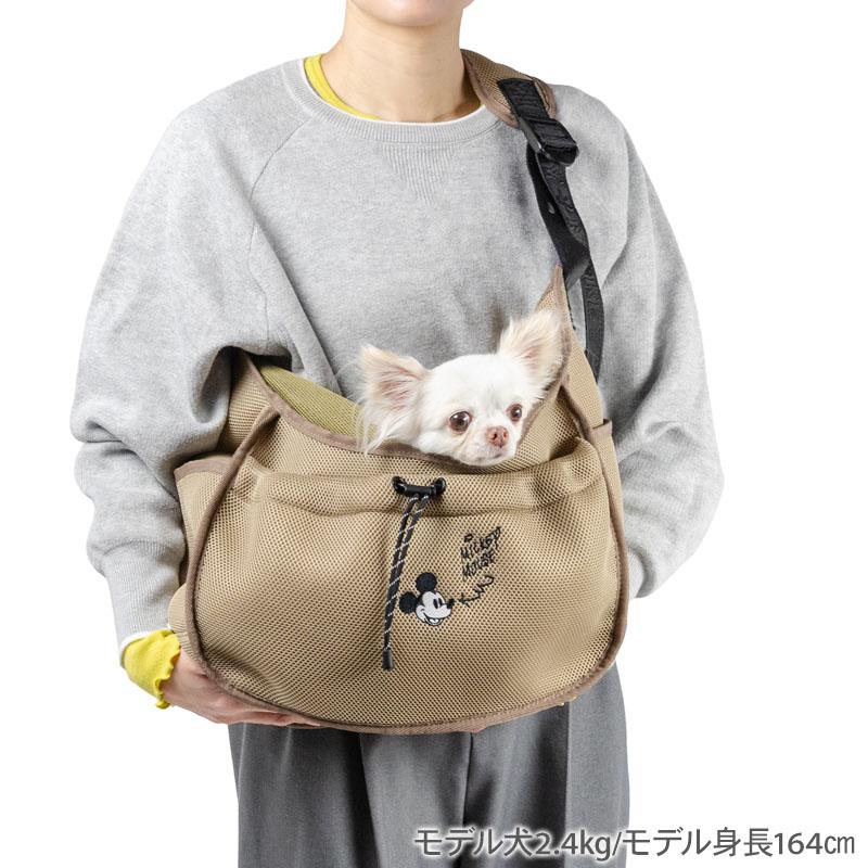 Disney（ディズニー） ミッキーマウス 犬 キャリーバッグ メッシュ