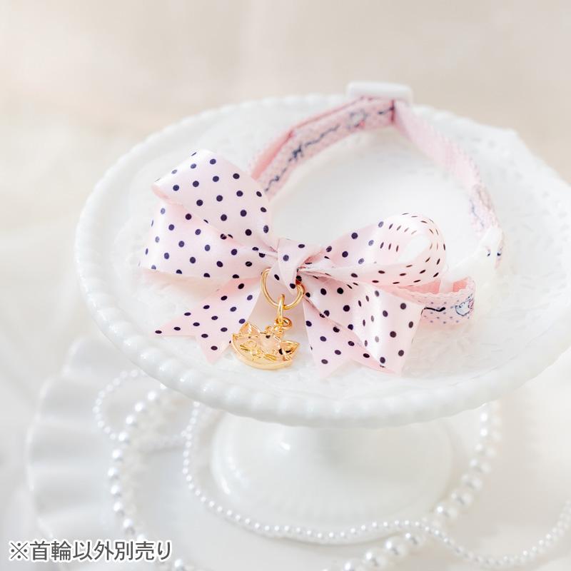 Disney（ディズニー） おしゃれキャット 猫 首輪 マリーちゃん ドット
