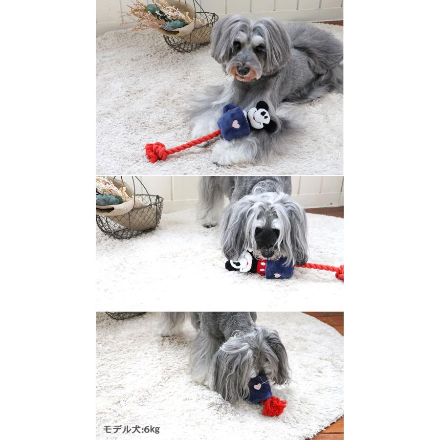 犬 おもちゃ ロープ 引っ張りっこ ぬいぐるみ 噛む おもちゃ ペットトイ | ディズニー ミッキー ミニー プルート｜pet-para｜05