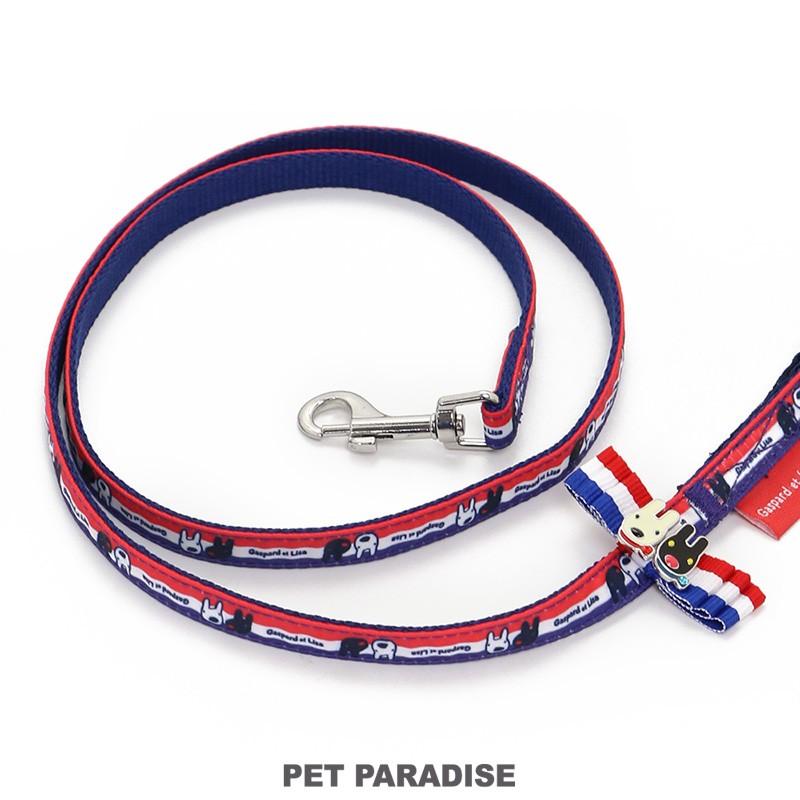 犬 リード 小型犬 ポイント5 ｓｓ ｓ 犬用リード 猫 おしゃれ かわいい 散歩 リサとガスパール トリコロール リード ペットパラダイス 通販 Paypayモール