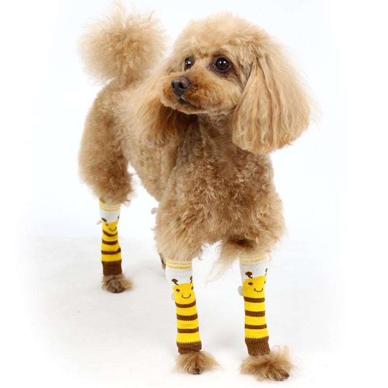 ペット 犬 レッグウォーマー レッグガード セール おしゃれ 小型犬 犬用 汚れ防止 サポーター 犬用品 メール便可 返品不可 ペットパラダイス 通販 Paypayモール