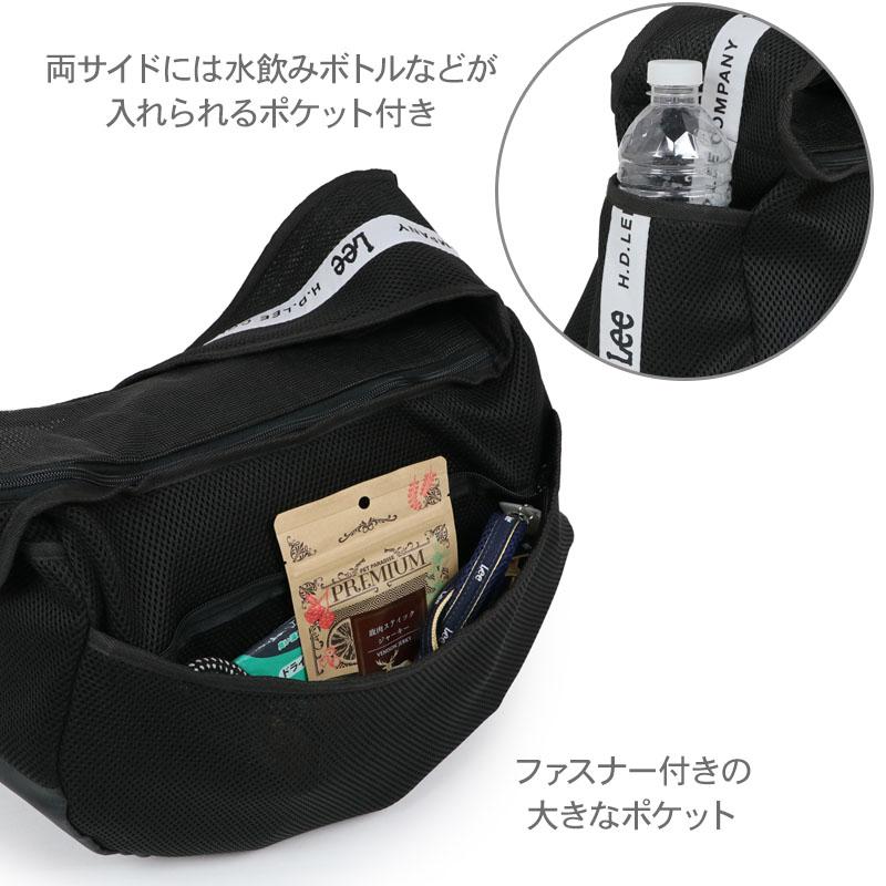 Lee（リー） 犬 キャリーバッグ ロゴ メッシュ スリング 小型犬