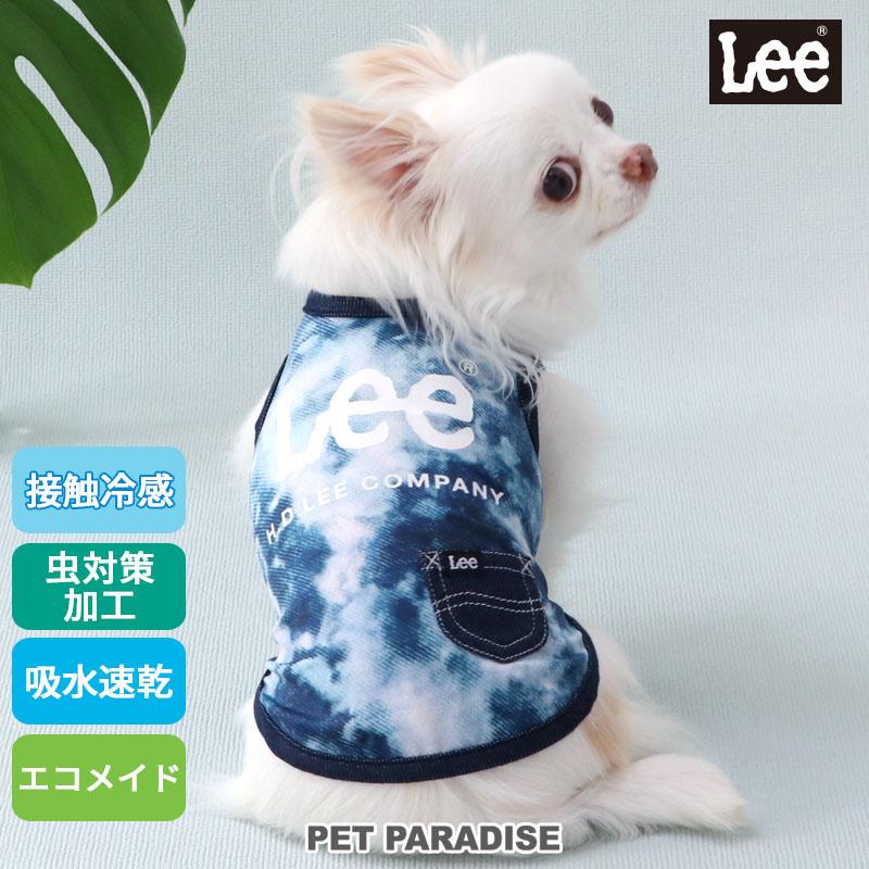 Lee（リー） 犬 服 春 夏 エコメッシュ ブリーチ タンクトップ 小型犬