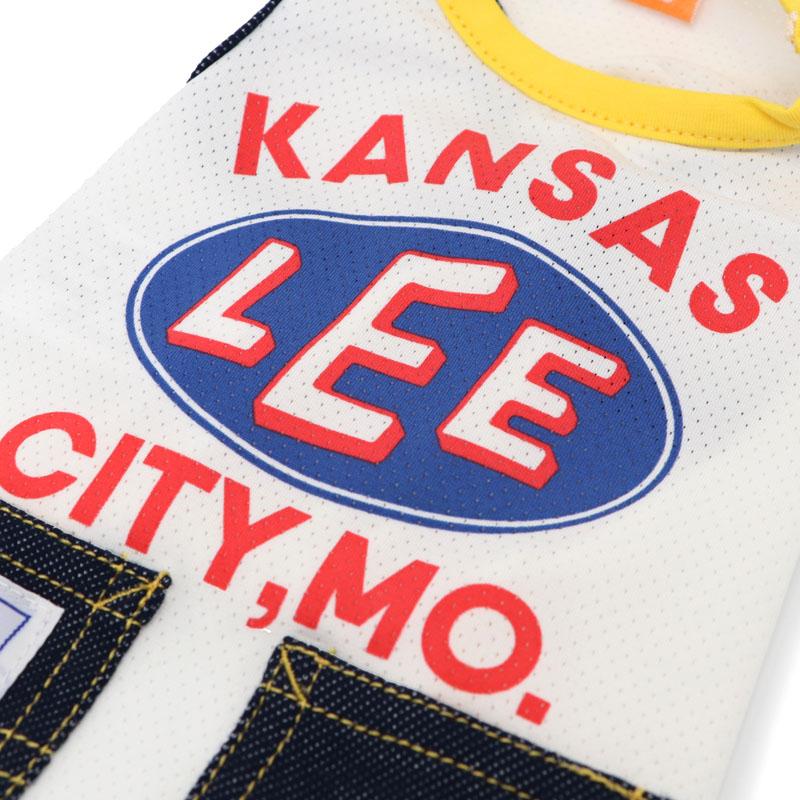 Lee（リー） 76時間限定 犬 服 春 夏 エコメッシュ カレッジ タンク