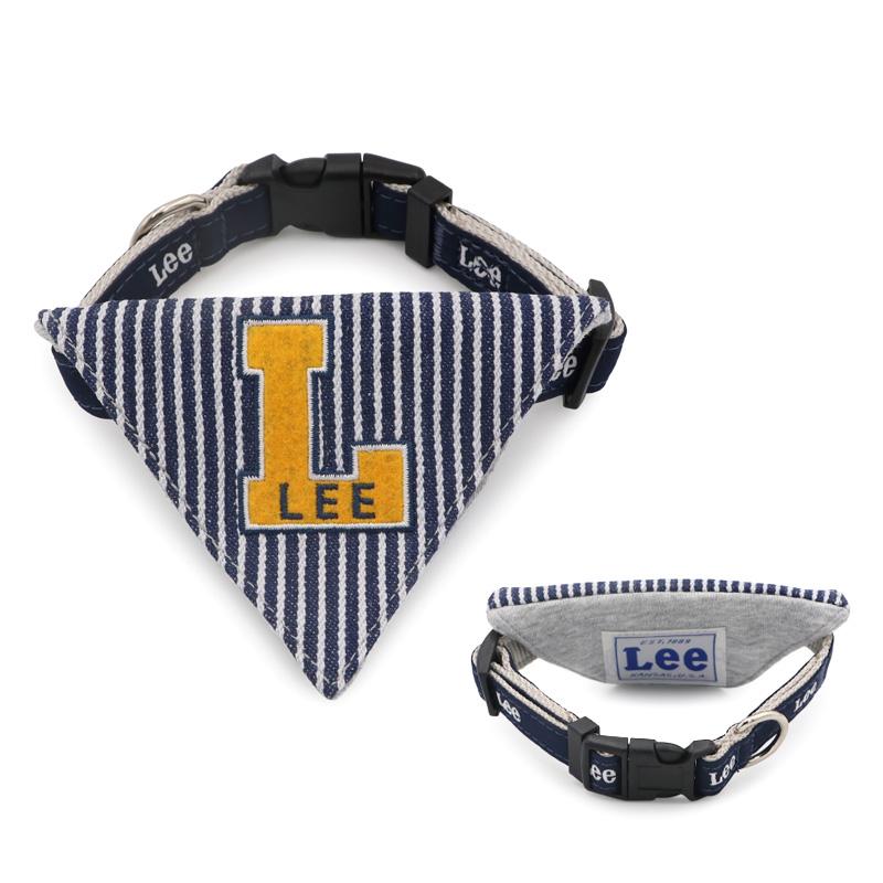 76★for pets only バンダナ　首輪　カラー Lee（リー） 犬 首輪 両面 バンダナ 小型犬 S | リバーシブル 2Way