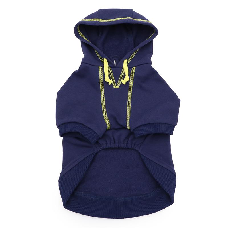 Lee（リー） 犬 服 春 ステッチ パーカー 中型犬 大型犬 | ネイビー