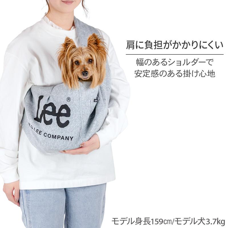 Lee超小型犬用キャリーバッグ Lee（リー） 犬 キャリーバッグ 超小型犬 | グレー 飛び出し防止