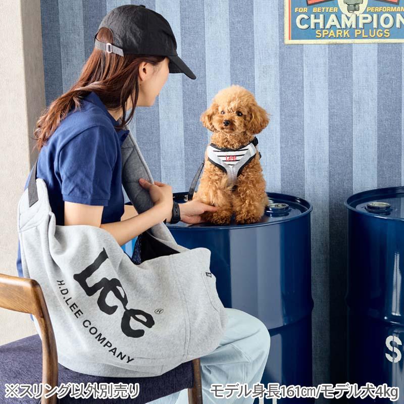 Lee（リー） 犬 キャリーバッグ 小型犬 | グレー 飛び出し防止