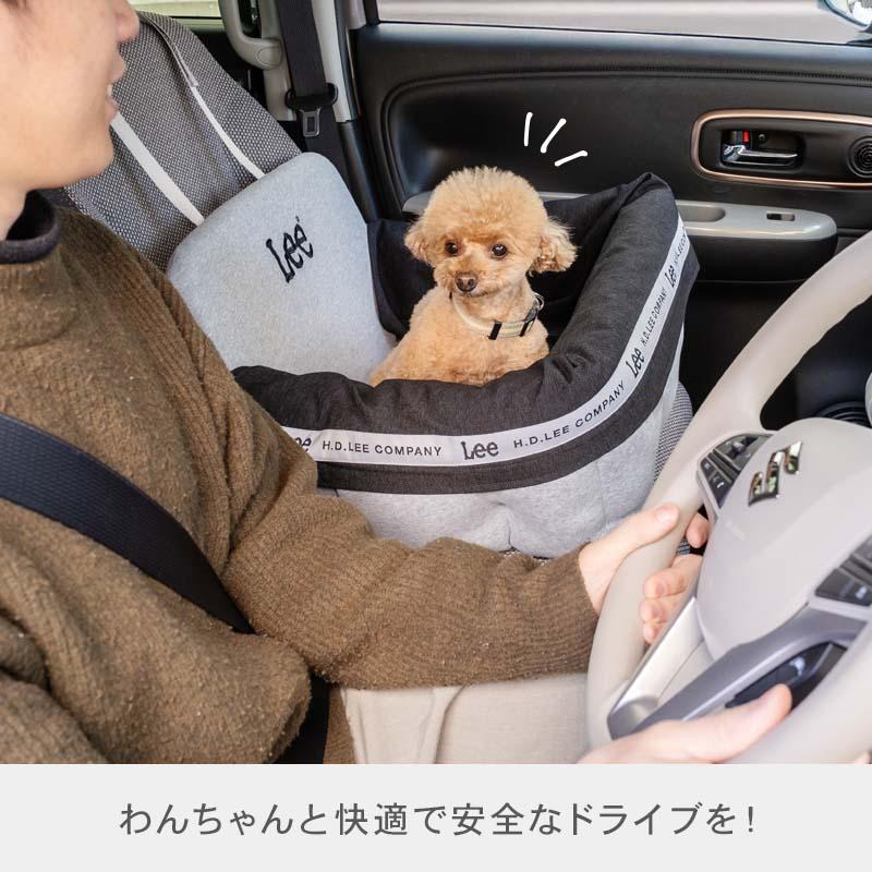 Lee（リー） ポイント5倍 犬 ドライブ ベッド ロゴ ドライブボックス