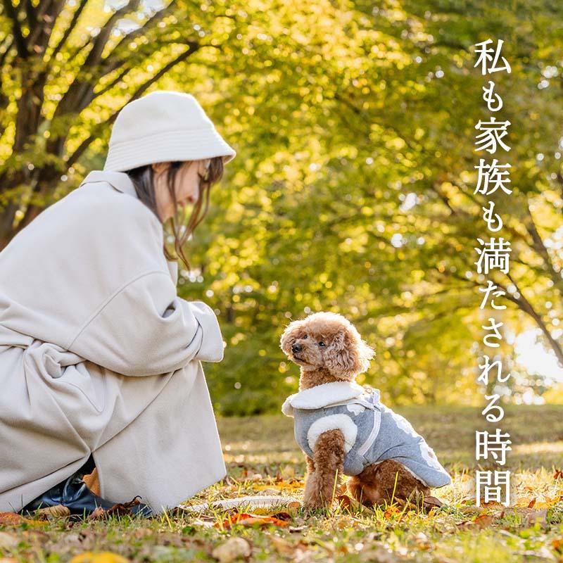 PET PARADISE（ペットパラダイス） 犬 服 冬 お花 アウターハーネス