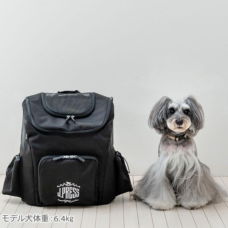 J.PRESS（J.プレス） 犬 キャリーバッグ マルチ リュック 2way 小型犬