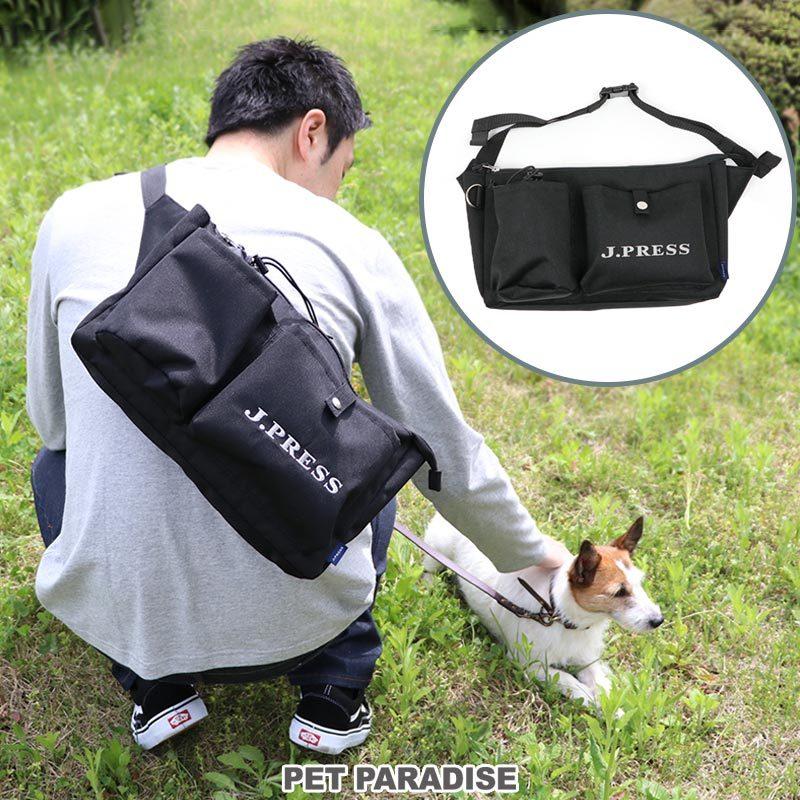 犬 散歩 J Press おしゃれ ウエストバッグ ウエストポーチ ブランド ポケット 両手が空く 便利 散歩バッグ 散歩用 散歩用品 流行 ウエスト バッグ