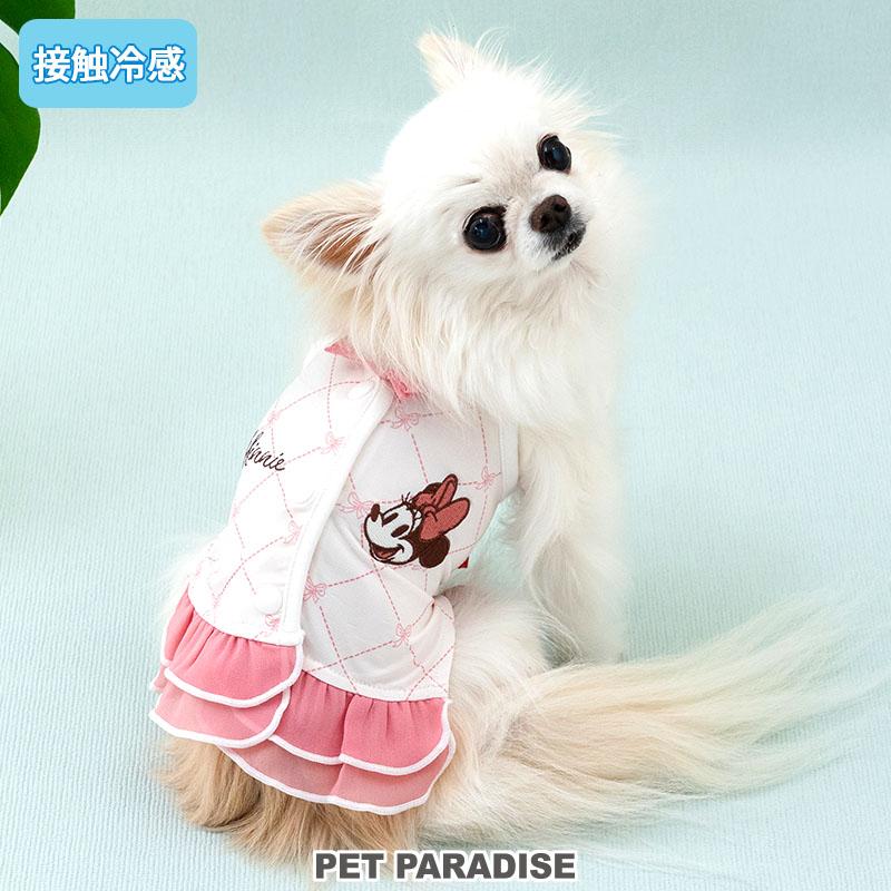 Disney（ディズニー） ミニーマウス 犬 服 春 夏 背開き クール
