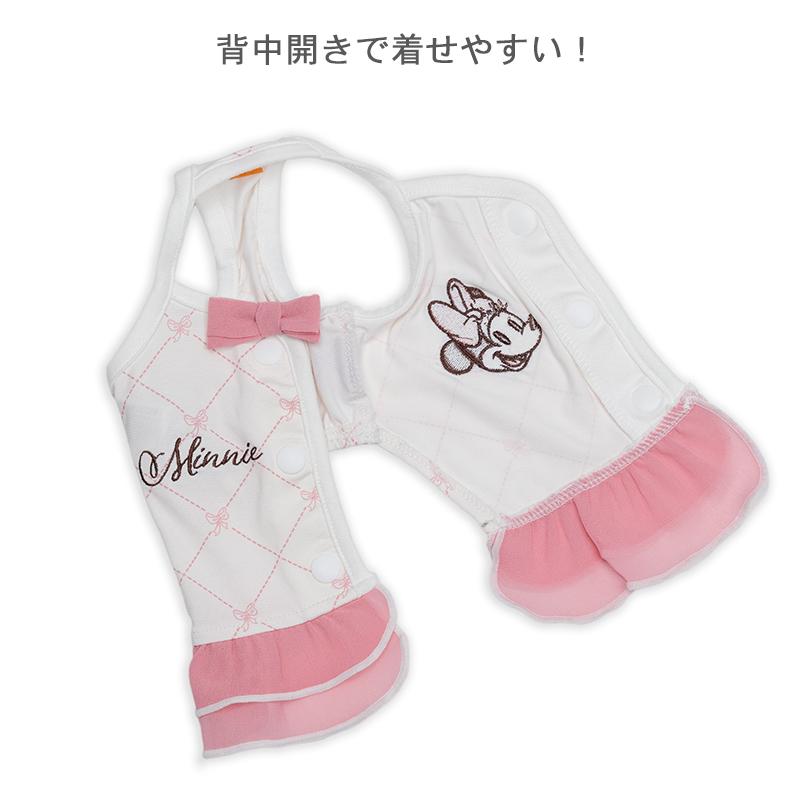 Disney（ディズニー） サマーセール ミニーマウス 犬 服 春 夏 背開き