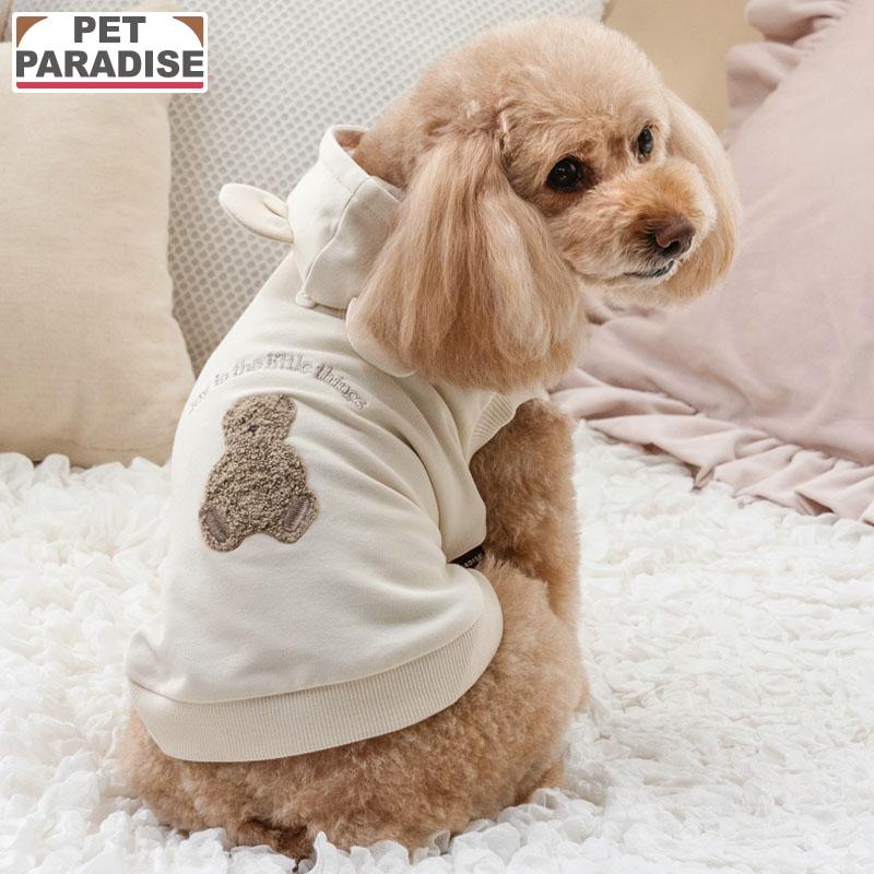 PET PARADISE（ペットパラダイス） 犬 服 秋 くまちゃん パーカー 小型