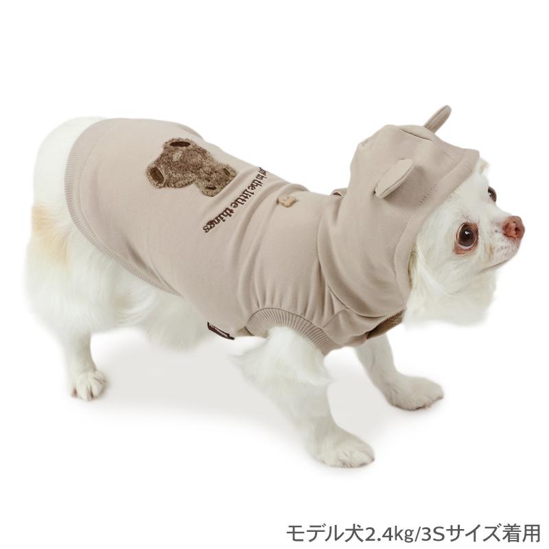 PET PARADISE（ペットパラダイス） 犬 服 秋 くまちゃん パーカー 小型