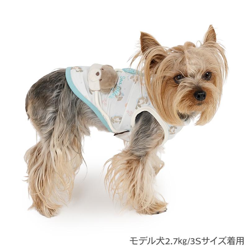 ハンドメイド　犬服　接触冷感タンクトップ SNOOPY（スヌーピー） 犬 服 春 夏 マリン タンクトップ 小型犬 犬服・アクセサリー