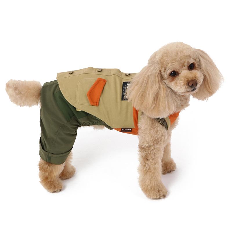 PET PARADISE 【BF限定】 犬 服 秋冬 セール 背中開き ベスト 〔小型犬