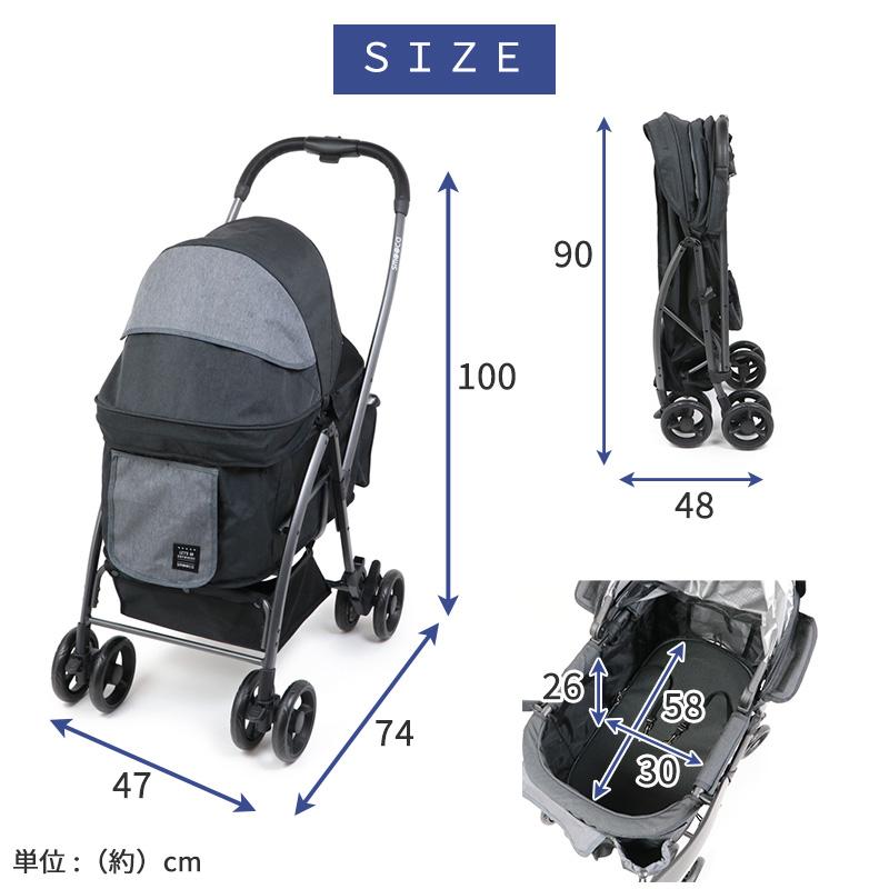 PET PARADISE 10/16までポイント10倍 ペットカート 犬 中型犬