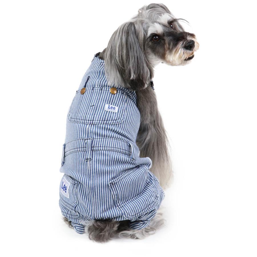 犬 服 ブランド ｌｅｅ おしゃれ 猫 小型犬 超小型犬 春 リー 犬服 ペットウエア ヒッコリー オーバーオール 小型犬 メール便可 ペットパラダイス 通販 Paypayモール