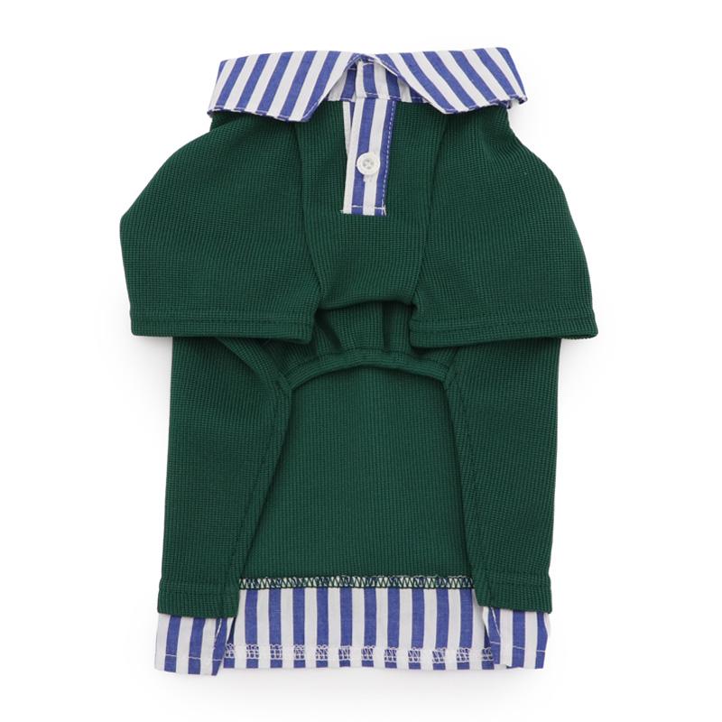 J.PRESS（J.プレス） 爆買SALE J.PRESS 犬 服 秋 フライス ポロシャツ