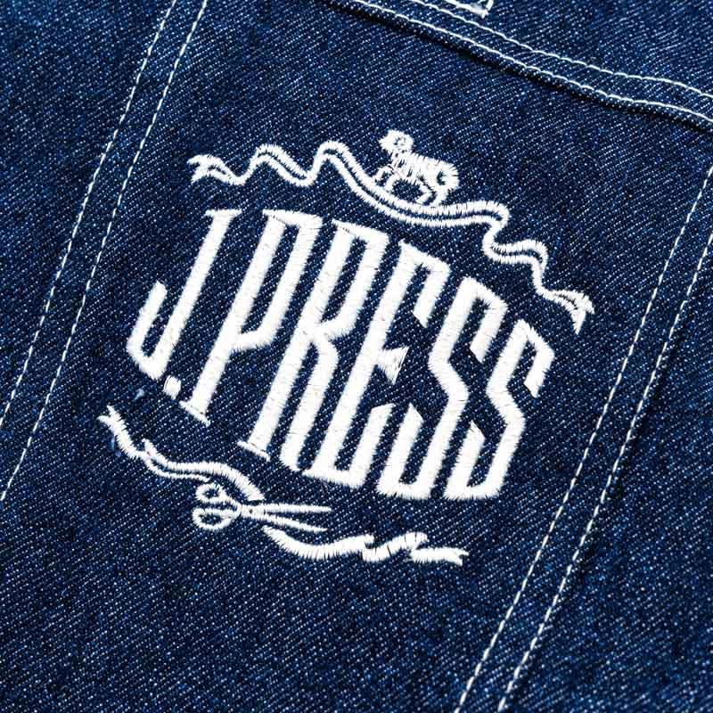 J.PRESS（J.プレス） 犬 服 冬 デニムジャケット 小型犬 |ネイビー