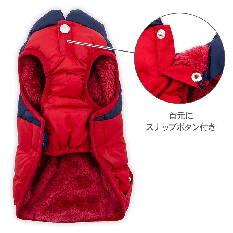 J.PRESS（J.プレス） 犬 服 冬 切り替え 綿入り ベスト 中型犬 大型犬