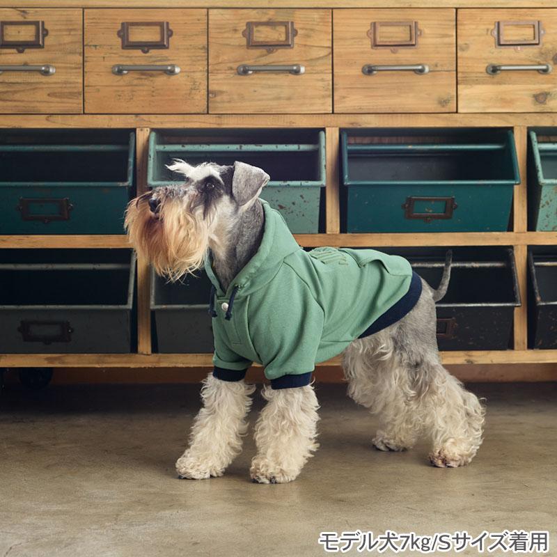 J.PRESS（J.プレス） 犬 服 春 エンボス ロゴ パーカー 小型犬