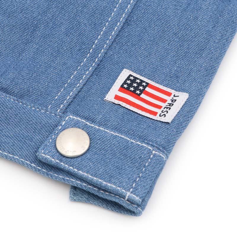 J.PRESS（J.プレス） 犬 服 春 デニム ジャケット 小型犬 | ブルー