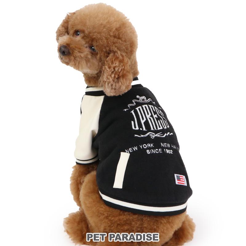 ペットパラダイス　J.PRESS 防寒冬服　ジャンパー J.PRESS アウターハーネス 《ブラック》 小型犬 / PET PARADISE