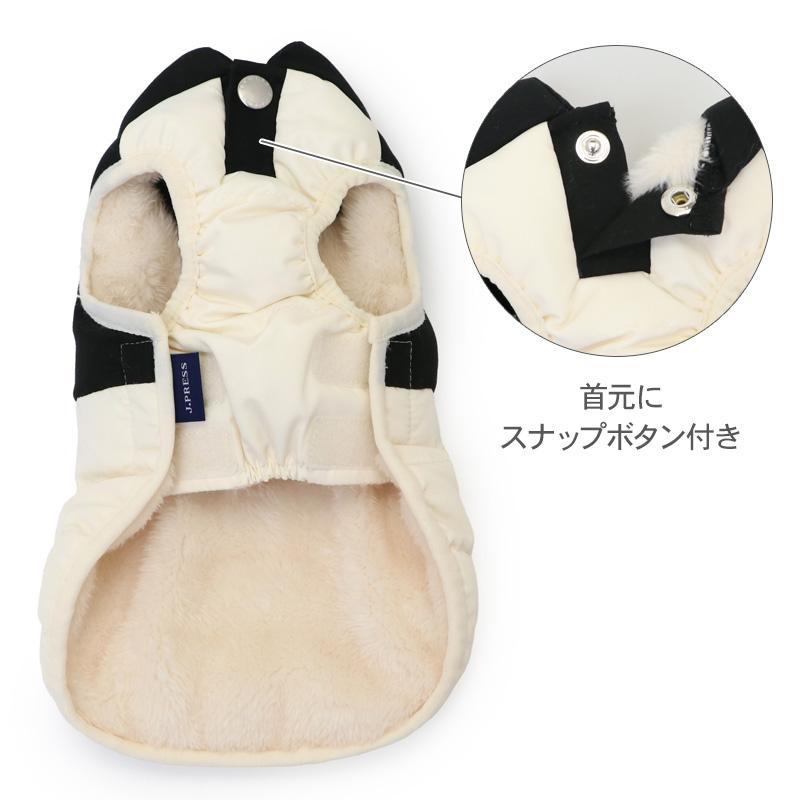 J.PRESS（J.プレス） 犬 服 秋 バイカラー ベスト 撥水加工 全2色