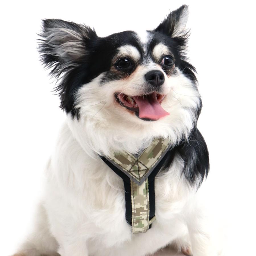 犬 ハーネス セール 小型犬 ｓｓ おしゃれ ブランド 脱げない 簡単 猫 犬用ハーネス 胴輪 デジカモ アクティブハーネス 迷彩 メール便可 返品不可 ペットパラダイス 通販 Yahoo ショッピング