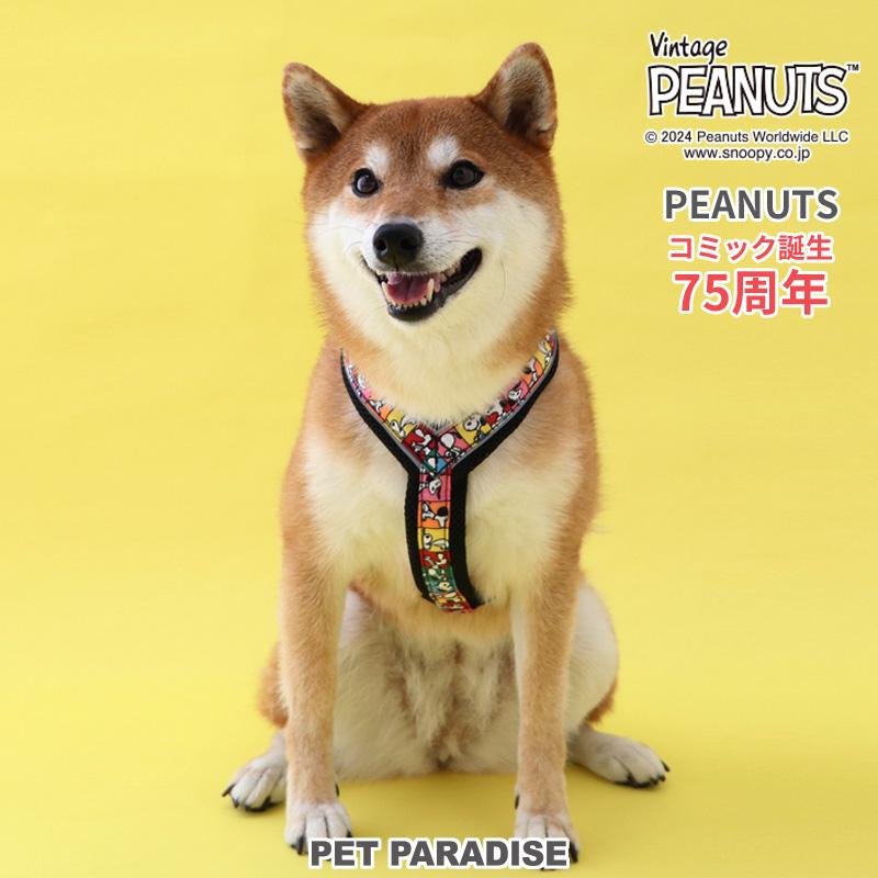 SNOOPY（スヌーピー） 75周年 犬 アクティブ ハーネス 反射 中型犬 SM