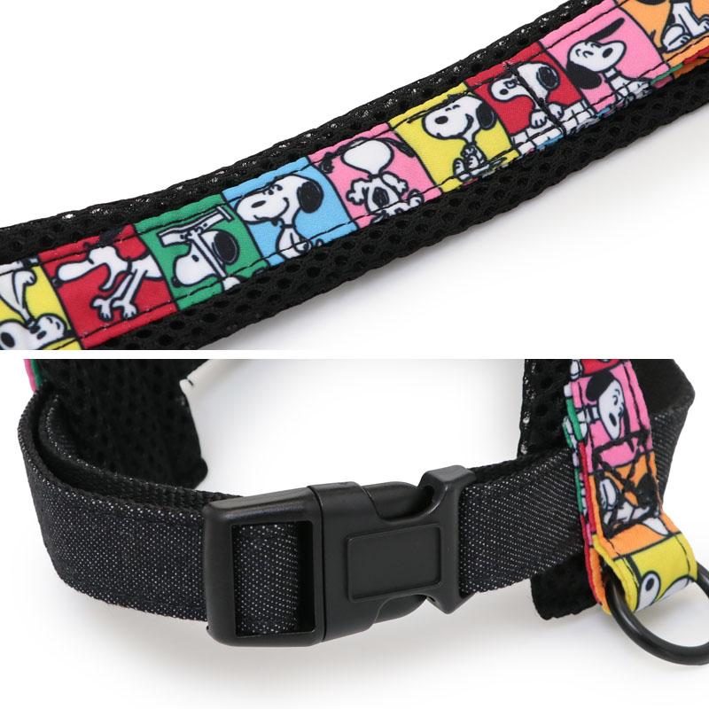 SNOOPY（スヌーピー） 75周年 犬 アクティブ ハーネス 反射 中型犬 SM