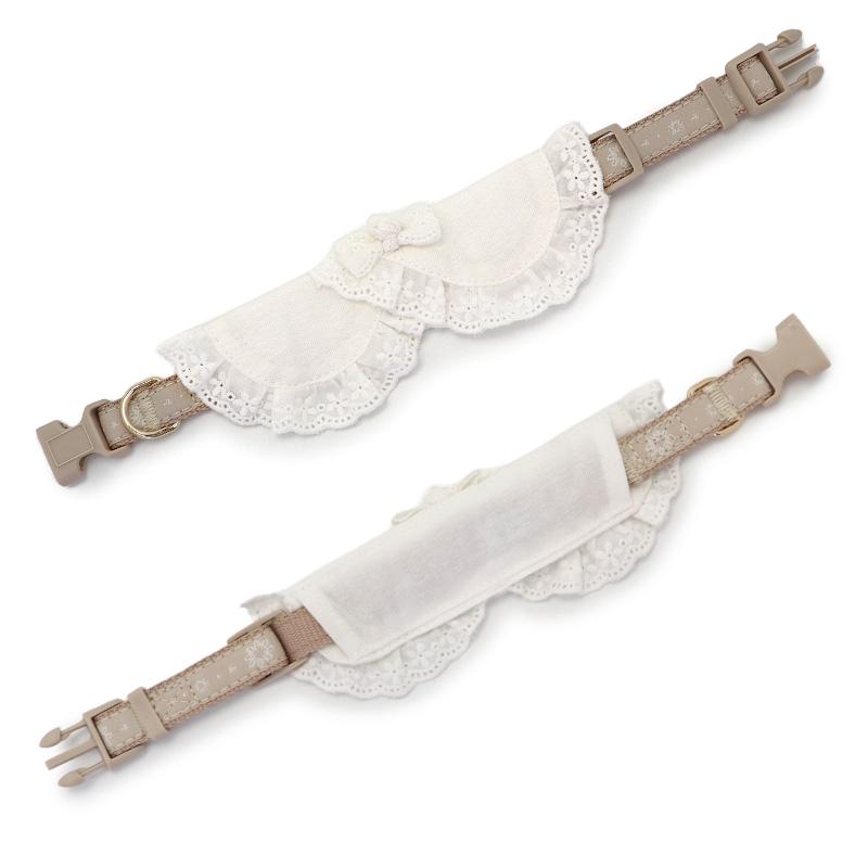 PET PARADISE（ペットパラダイス） 犬 首輪 秋 コットンレース 襟