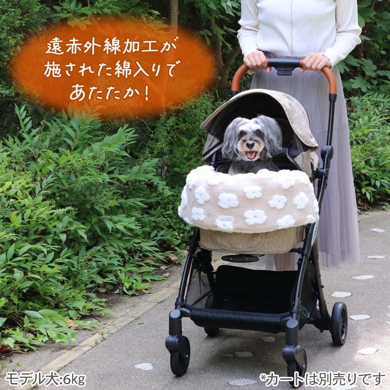 ❤３点セット❤ペットカートコンフォーター＆ライナー＆ピロー　ブルー✕ホワイト ❤3点セット❤ペットカートコンフォーター＆ライナー＆ピロー ブルー