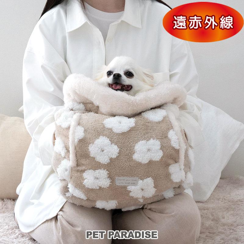 PET PARADISE（ペットパラダイス） 犬 ベッド 秋 お花 ボア 犬たんぽ