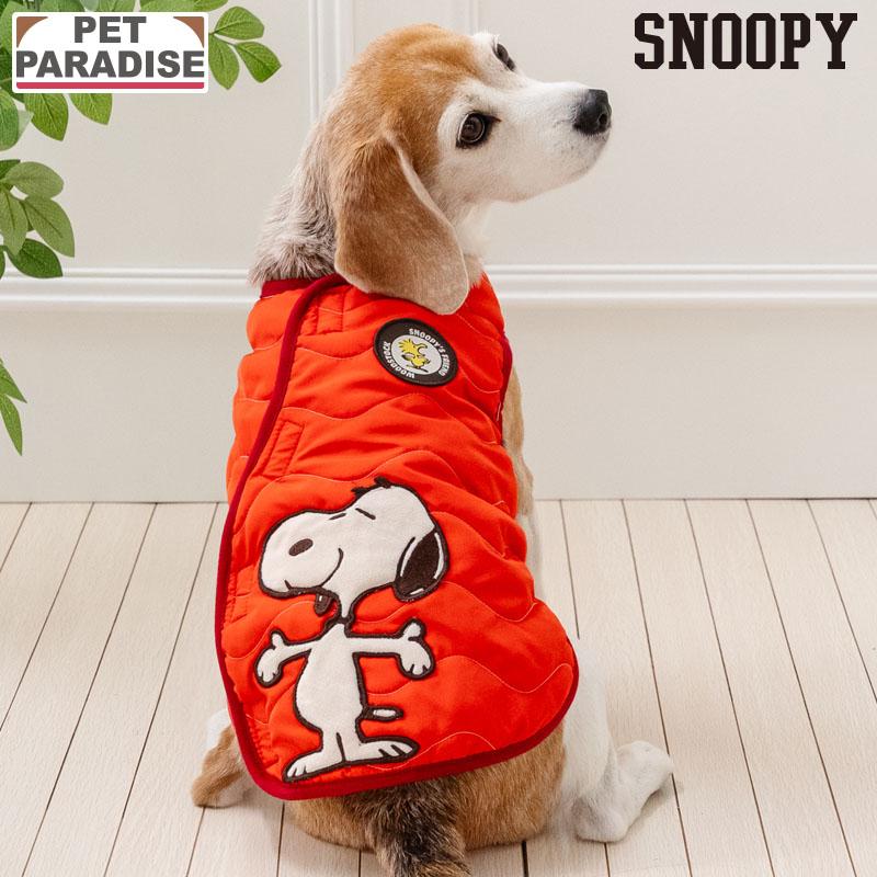SNOOPY（スヌーピー） 犬 服 春 ハッピー 背開き ベスト 中型犬 SM