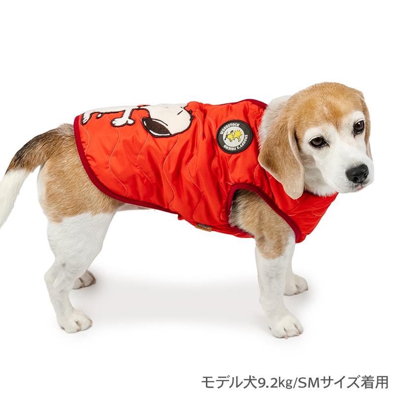 SNOOPY（スヌーピー） 犬 服 春 ハッピー 背開き ベスト 中型犬 SM