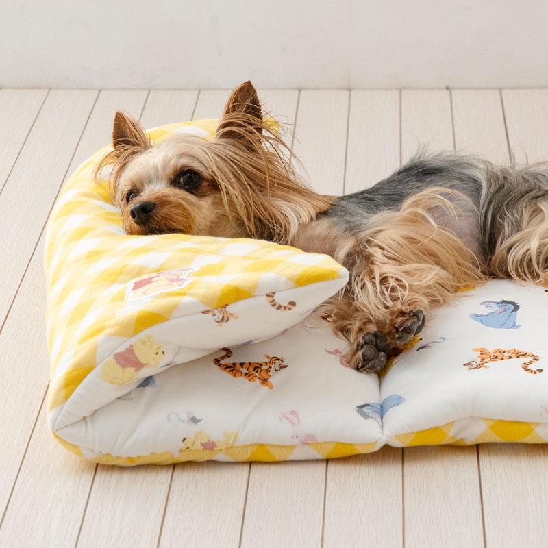 Disney（ディズニー） くまのプーさん 犬 ペット クッション 夏用