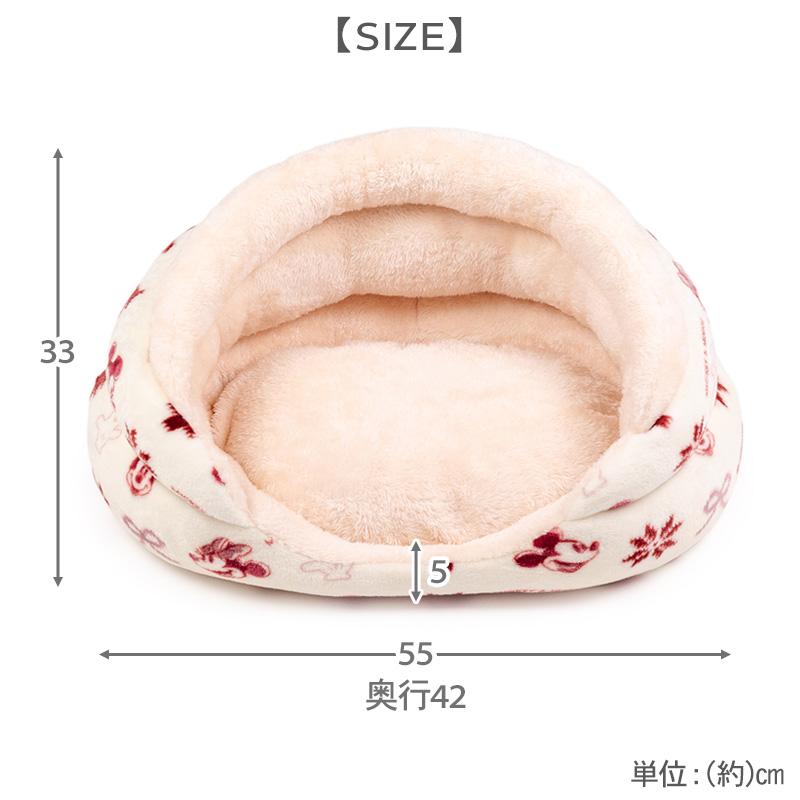 Disney（ディズニー） ミッキーマウス ミニーマウス 犬 ベッド 冬用